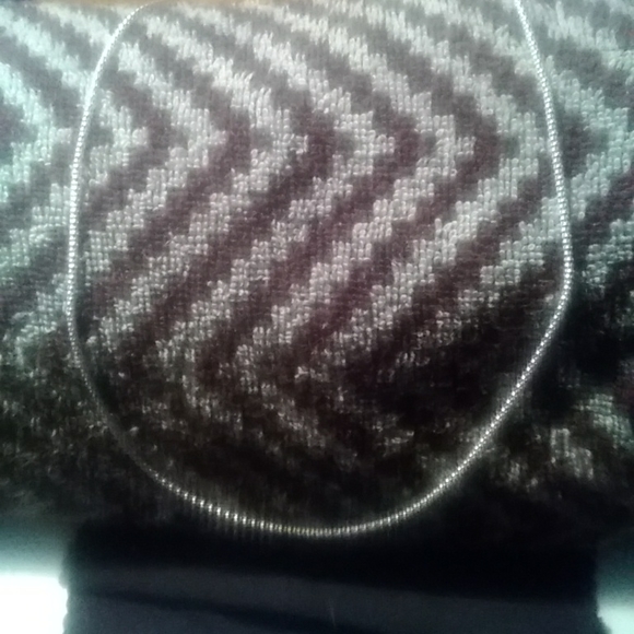 22" Italian Made .925 Sterling Silver Popcorn Chain - Picture 3 of 4